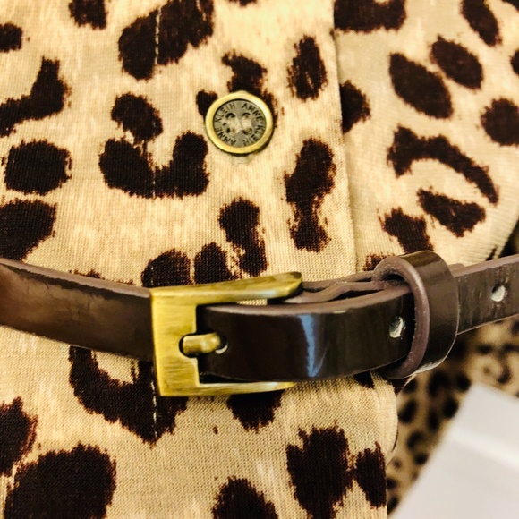 EUC Anne Klein Animal Print Dress Size L - Picture 9 of 10